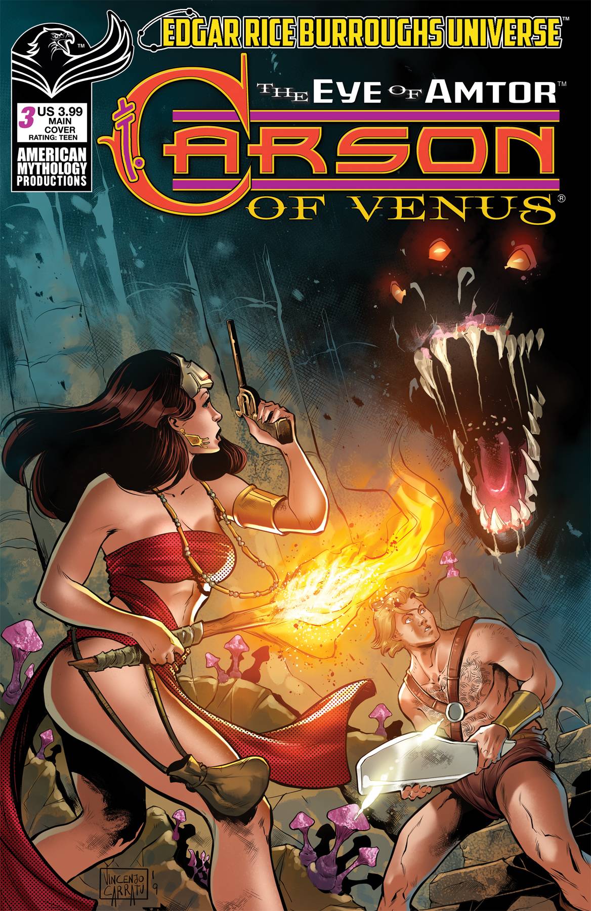 Carson Of Venus: Realm of the Dead #3 (2020)