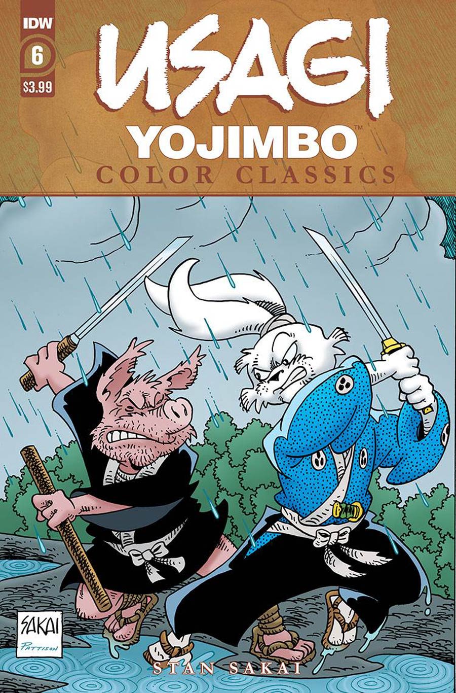 Usagi Yojimbo: Color Classics #6 (2020)