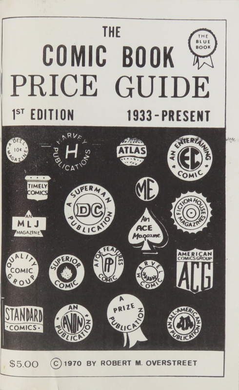 Overstreet Comic Book Price Guide #1 (1970)