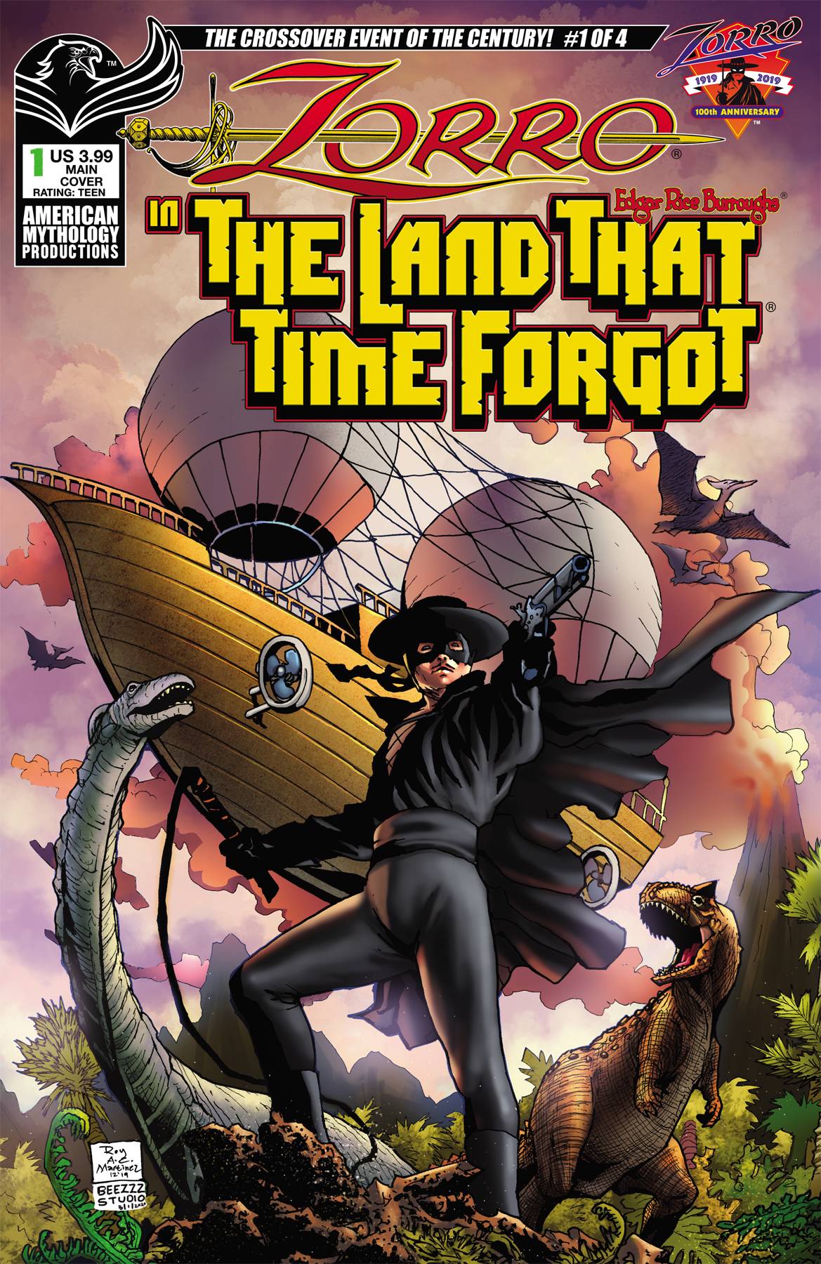 Zorro in the Land That Time Forgot #1 (2020)