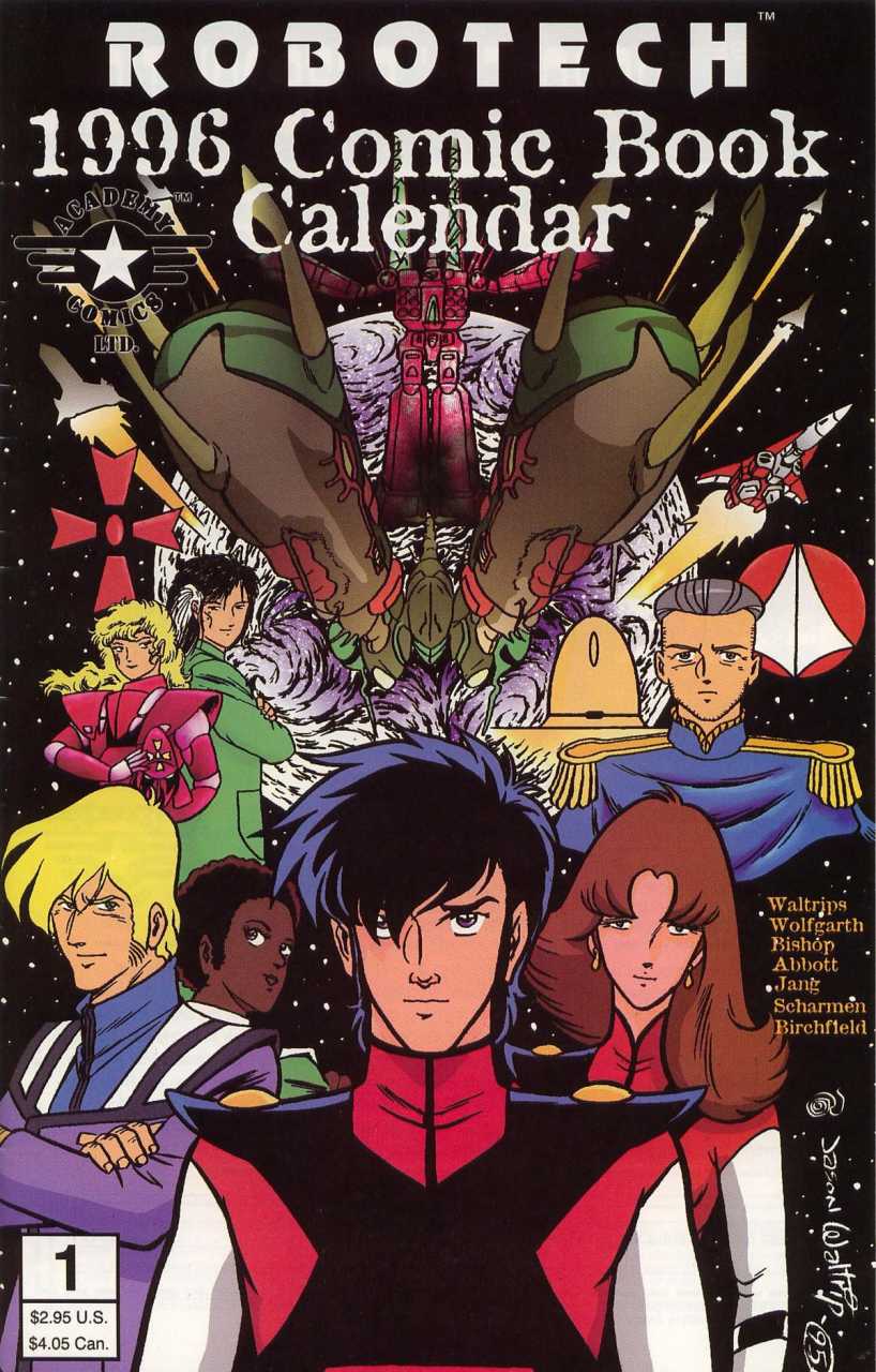 Robotech 1996 Comic Book Calendar #1 (1995)