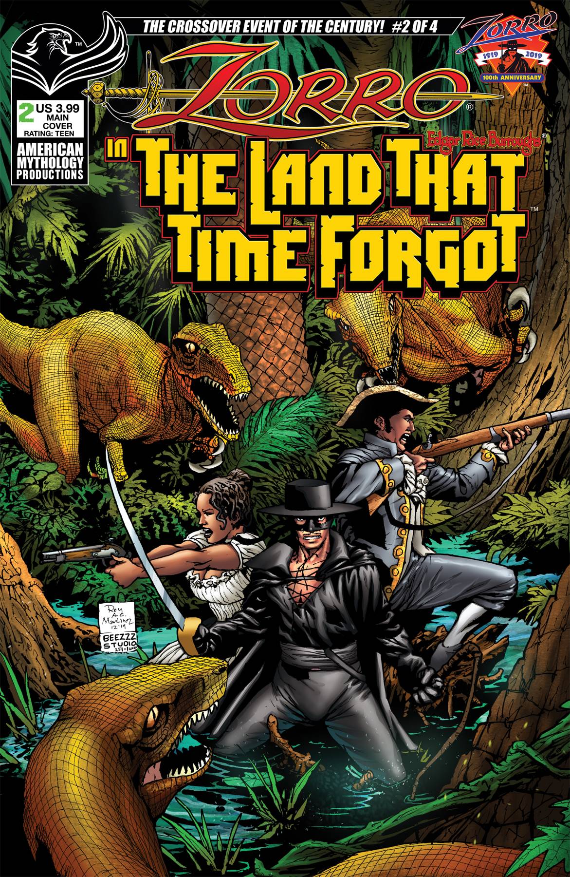 Zorro in the Land That Time Forgot #2 (2020)
