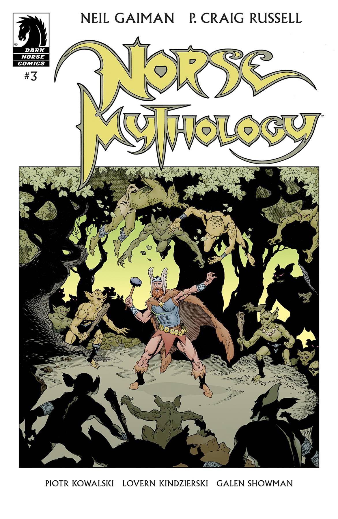 Neil Gaiman Norse Mythology #3 (2020)