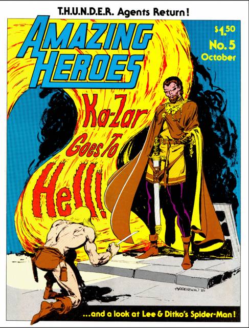 the amazing heroes vol 16