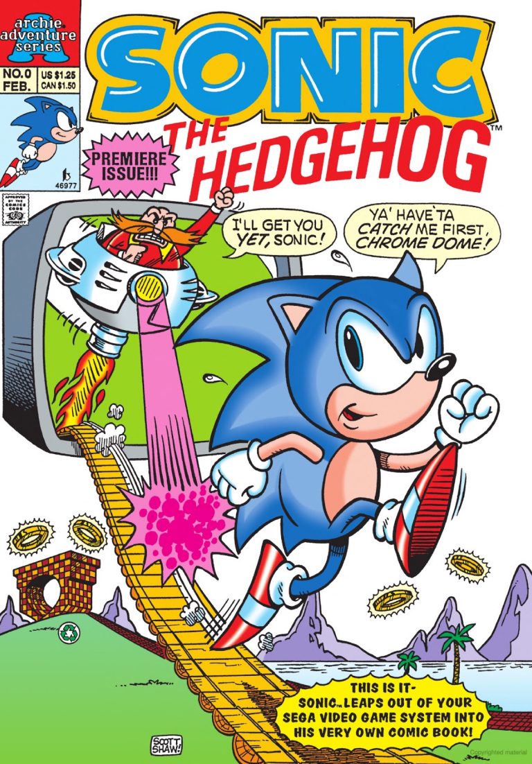 Sonic The Hedgehog Covrprice