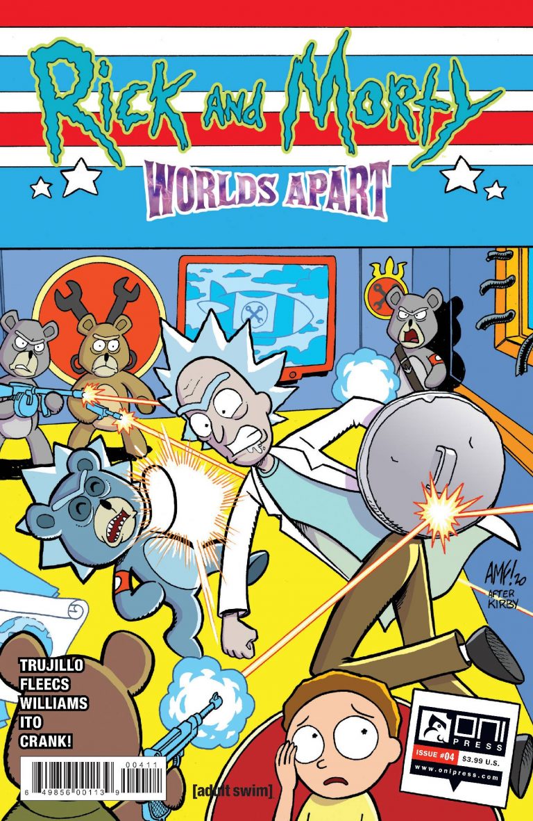 Rick And Morty Worlds Apart 4 Tony Fleecs Regular CovrPrice