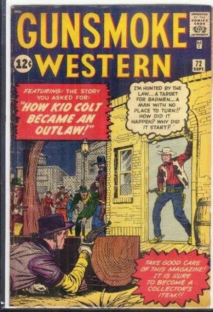 Gunsmoke Western #72 (1962)
