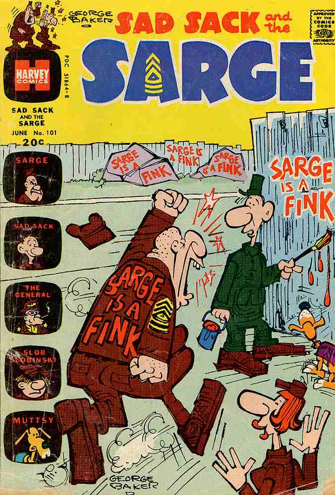 Sad Sack and the Sarge #101 (1973)