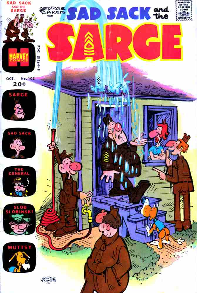 Sad Sack and the Sarge #103 (1973)