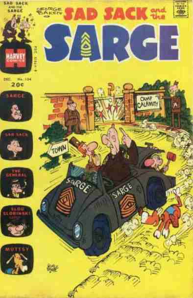 Sad Sack and the Sarge #104 (1973)