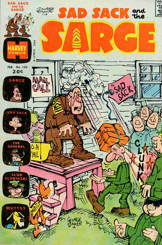 Sad Sack and the Sarge #105 (1973)