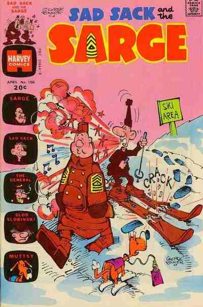 Sad Sack and the Sarge #106 (1974)