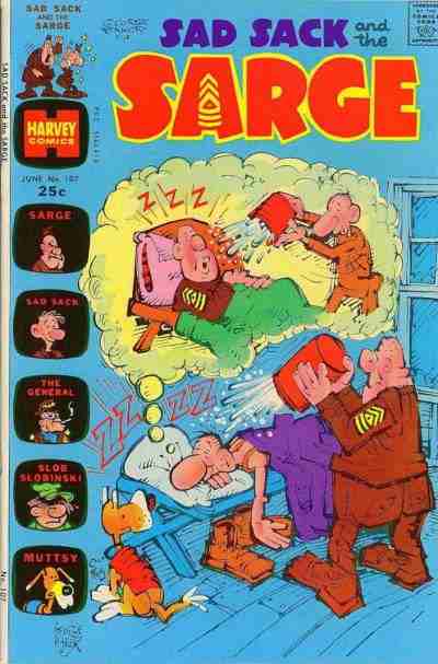 Sad Sack and the Sarge #107 (1974)