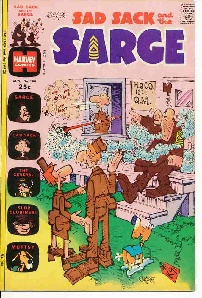Sad Sack and the Sarge #108 (1974)