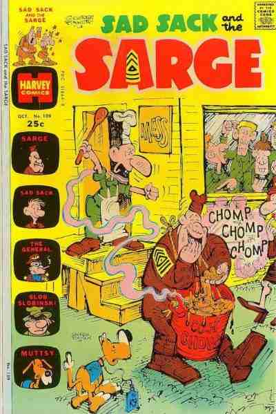 Sad Sack and the Sarge #109 (1974)