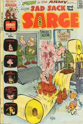 Sad Sack and the Sarge #110 (1974)