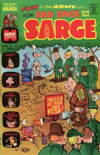 Sad Sack and the Sarge #112 (1975)