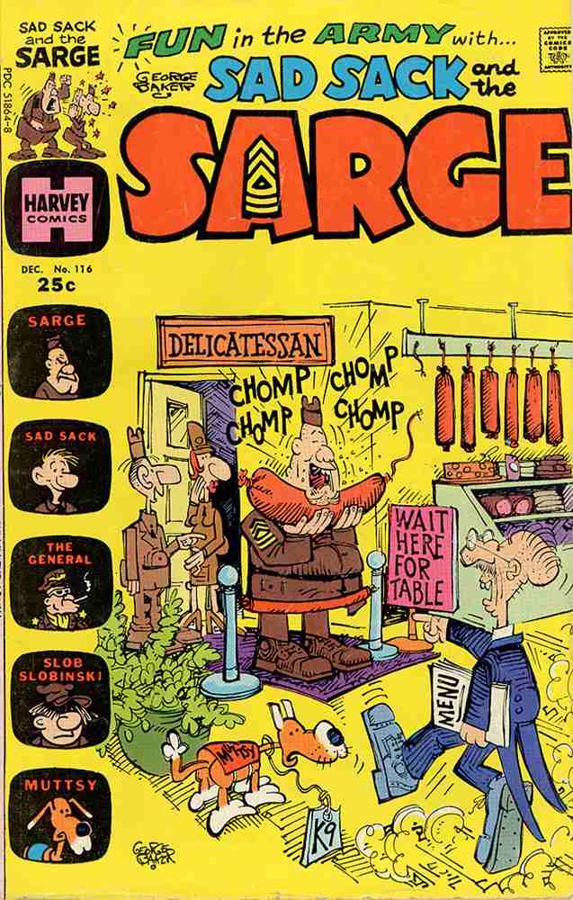 Sad Sack and the Sarge #116 (1975)