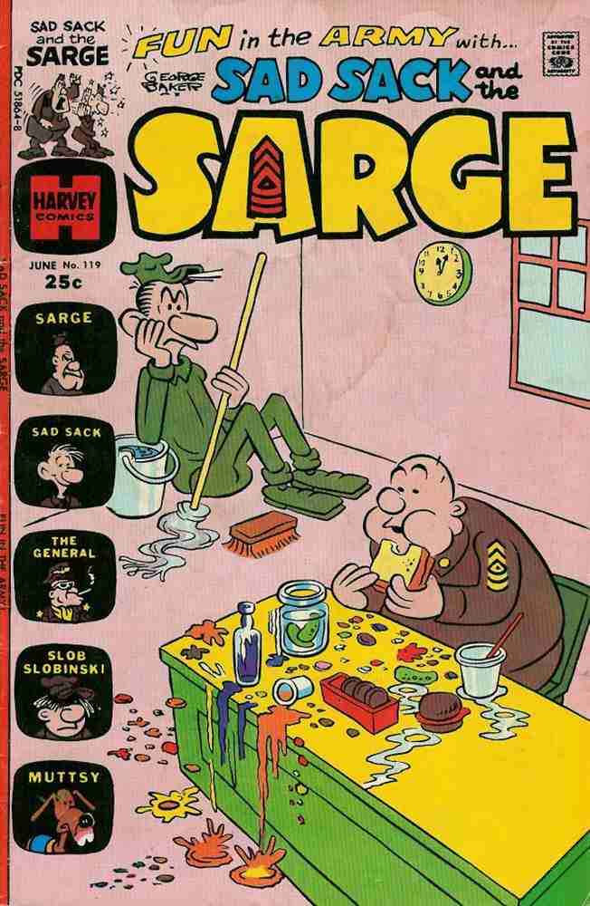 Sad Sack and the Sarge #119 (1976)