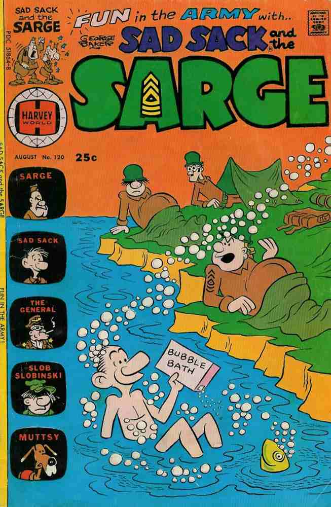 Sad Sack and the Sarge #120 (1976)