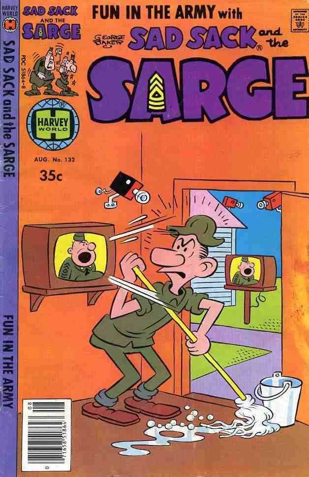 Sad Sack and the Sarge #132 (1978)