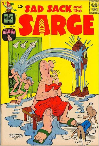 Sad Sack and the Sarge #34 (1957)