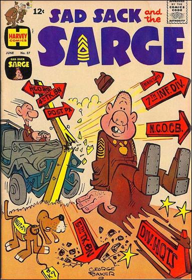 Sad Sack and the Sarge #37 (1957)