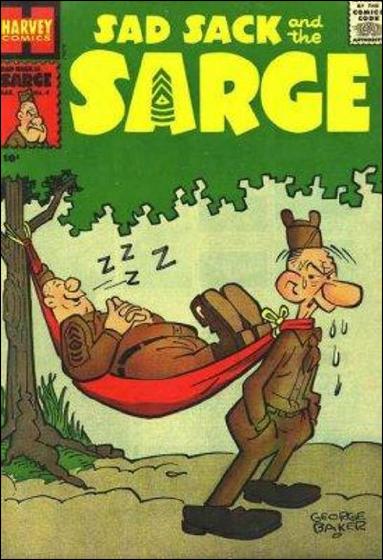 Sad Sack and the Sarge #4 (1957)