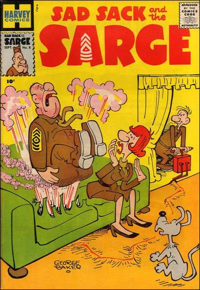 Sad Sack and the Sarge #8 (1957)