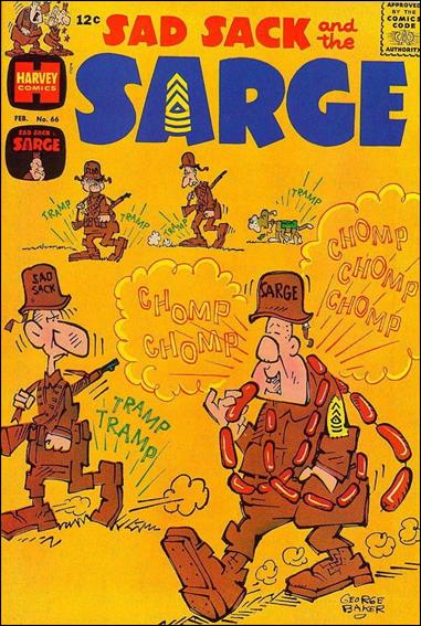 Sad Sack and the Sarge #66 (1968)
