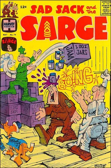 Sad Sack and the Sarge #74 (1969)