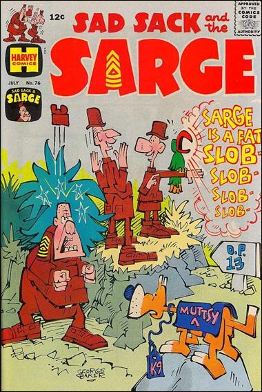 Sad Sack and the Sarge #76 (1969)