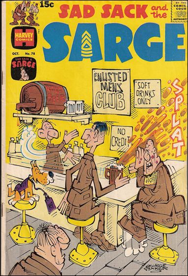Sad Sack and the Sarge #78 (1969)