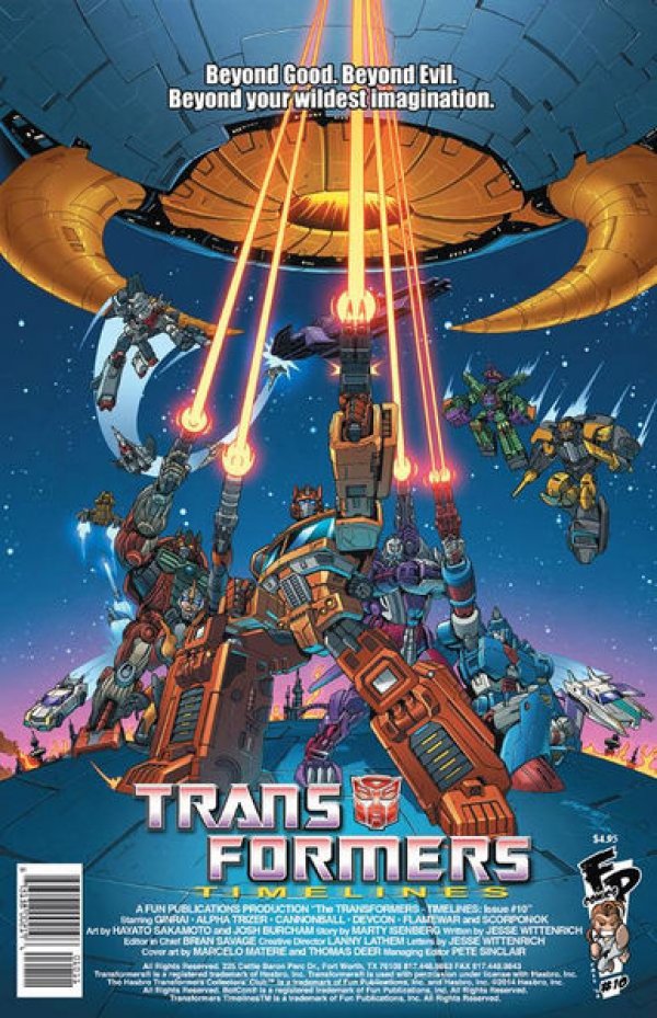 Transformers: Timelines #10 (2014)