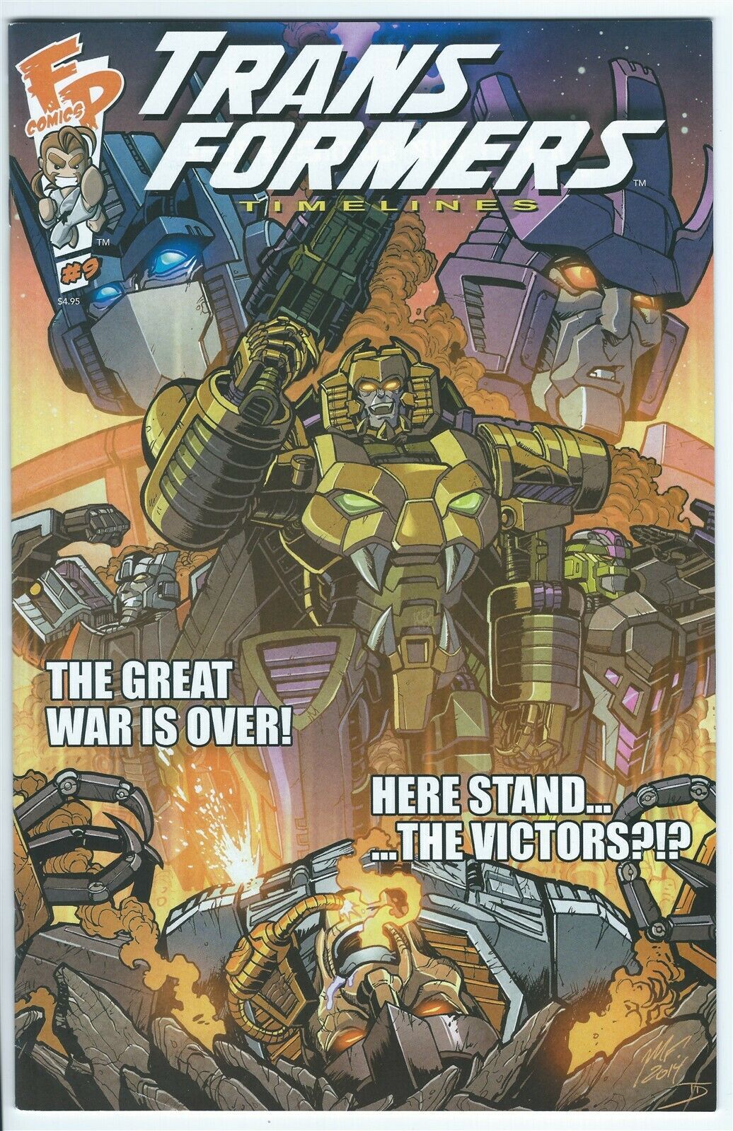 Transformers: Timelines #9 (2016)