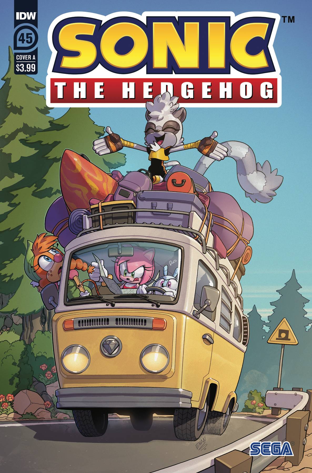 Sonic The Hedgehog #45 (2021)