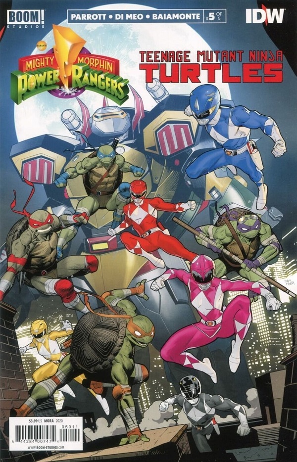 Mighty Morphin Power Rangers Teenage Mutant Ninja Turtles #5 (2020)
