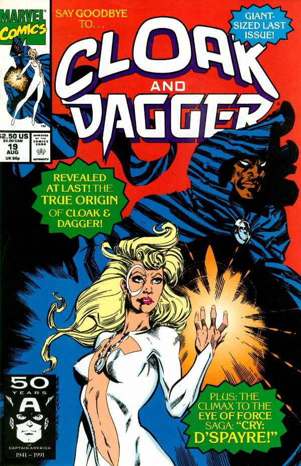 The Mutant Misadventures of Cloak and Dagger #19 (1991)