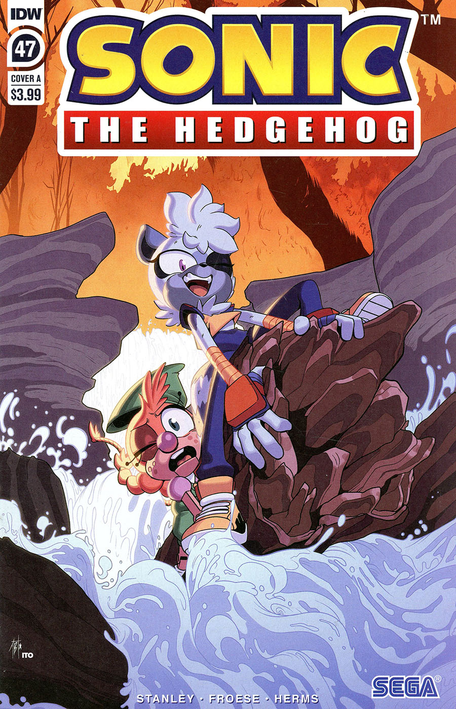 Sonic The Hedgehog #47 - Adam Bryce Thomas - Cover A - CovrPrice