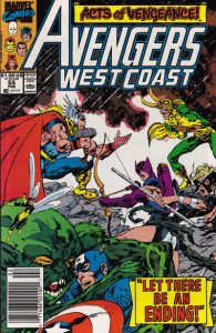 Avengers West Coast #55 (1990)