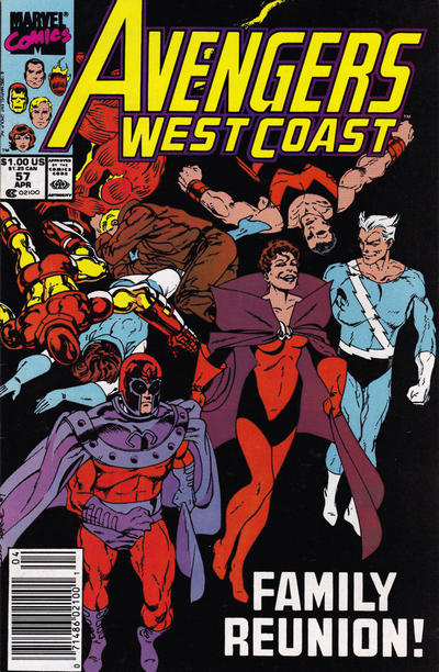 Avengers West Coast #57 (1990)
