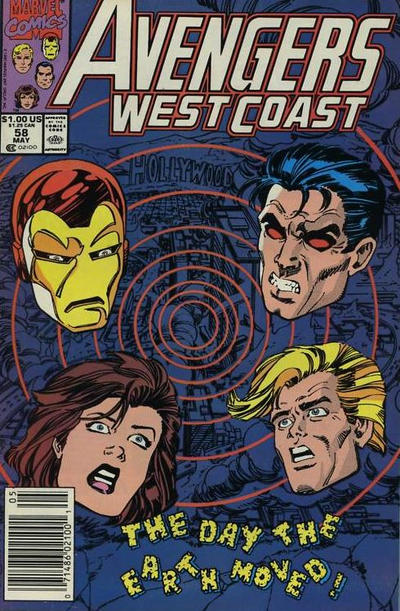 Avengers West Coast #58 (1990)