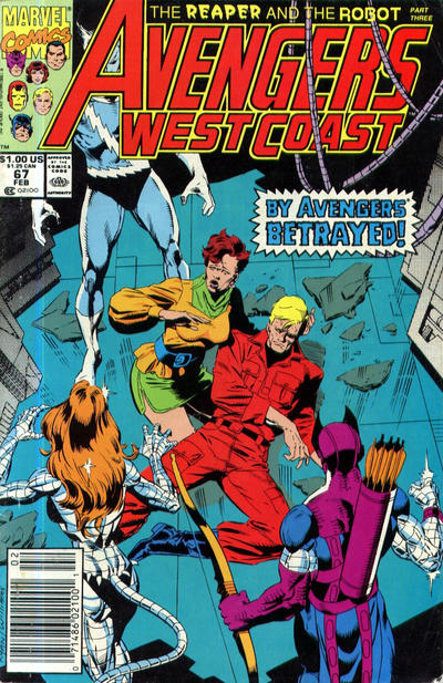 Avengers West Coast #67 (1991)