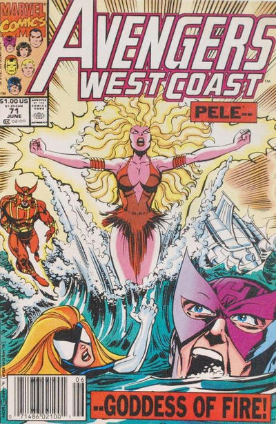 Avengers West Coast #71 (1991)