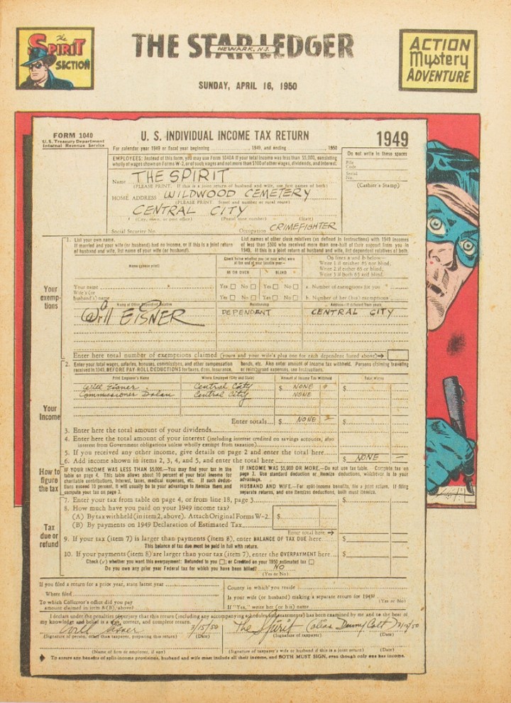 The Spirit #4/16/1950 (1950)