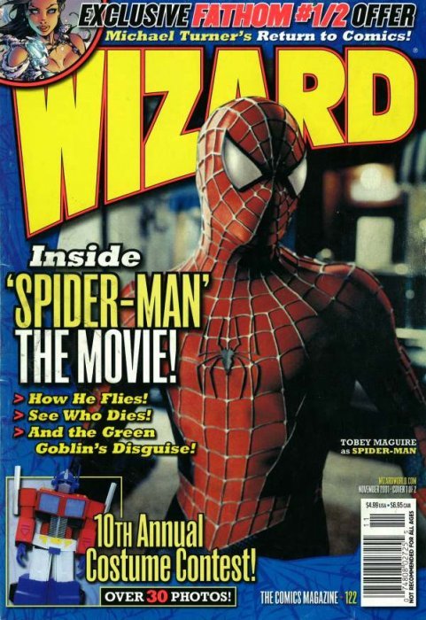Wizard #122 (2001)