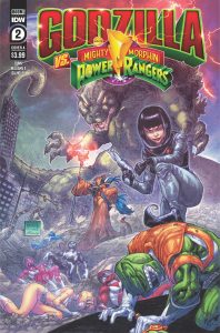 Godzilla Vs Mighty Morphin Power Rangers #2 (2022)