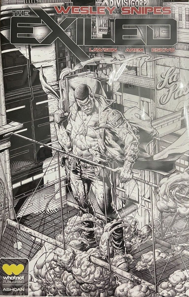 Wesley Snipes: The Exiled #Ashcan (2022)