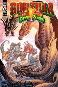 Godzilla Vs Mighty Morphin Power Rangers #5 (2022)