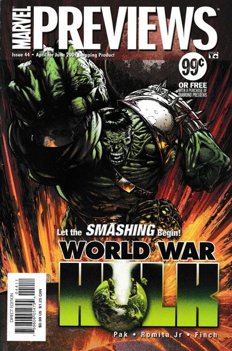 Marvel Previews #44 (2007)